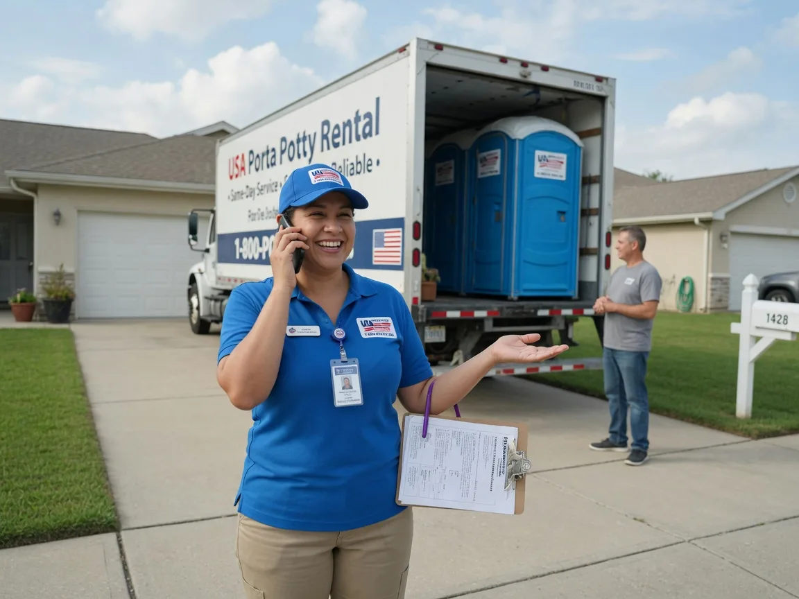 Portable Toilet Rental Spray, OR FAQs